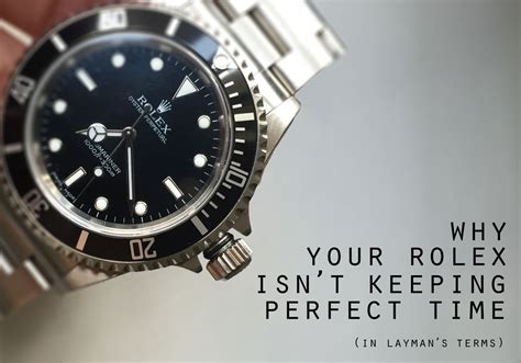 rolex watch stopped moving|rolex not keeping perfect time.